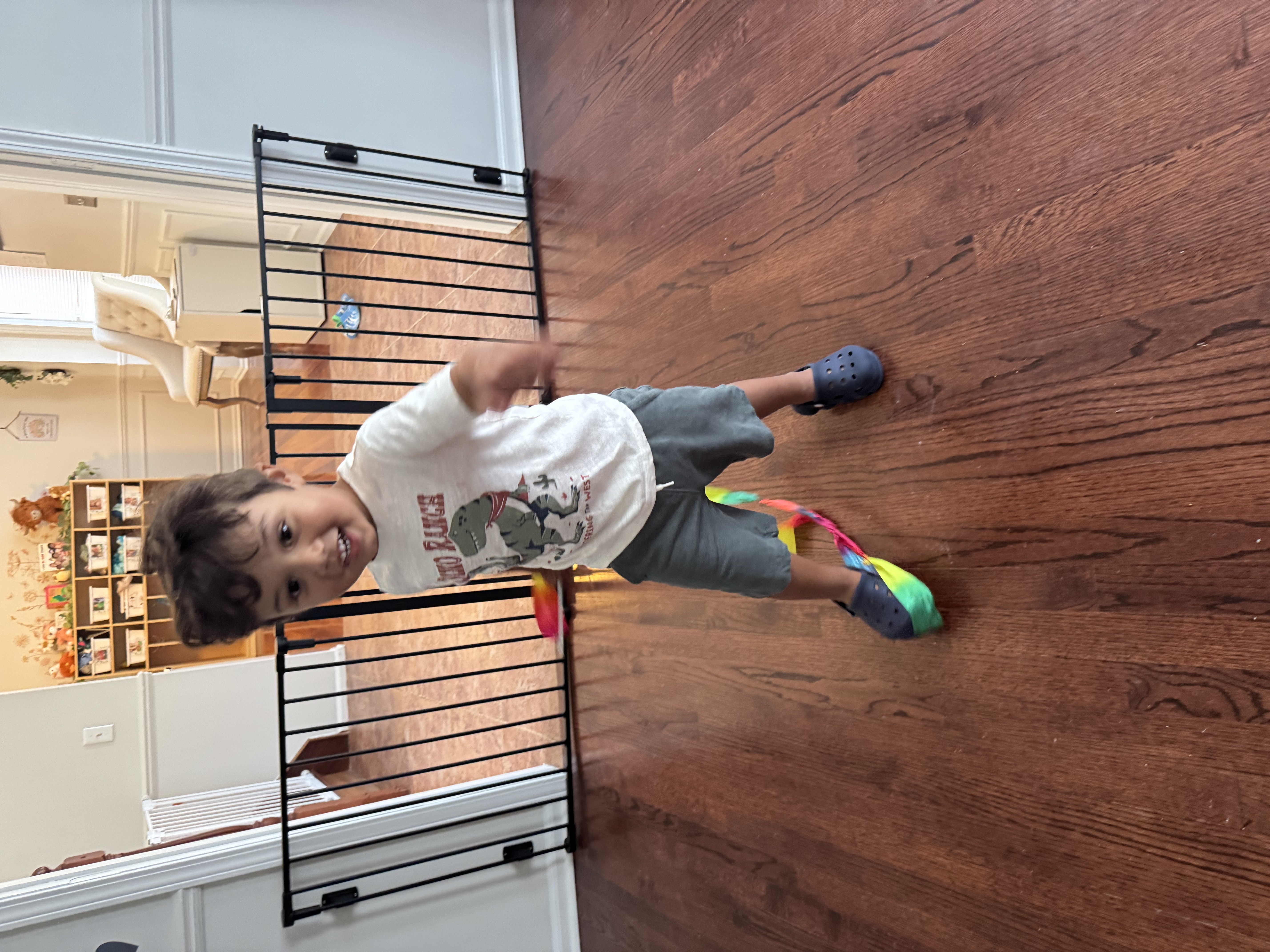 Child playing with toy